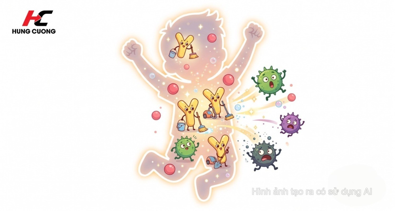 IgG tạo nền tảng