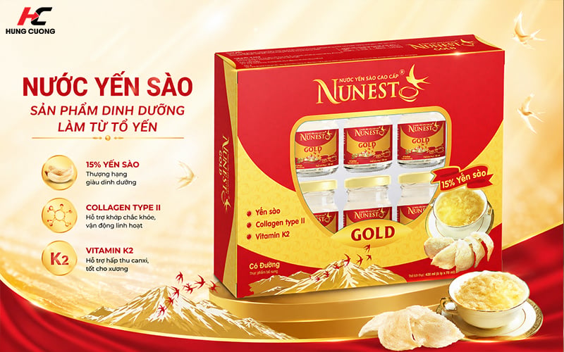 Nước yến sào là sản phẩm làm từ tổ yến