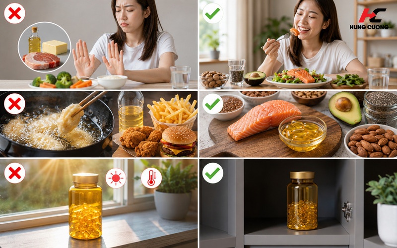 Những sai lầm tai hại cần tránh khi nhắc đến chất béo Omega