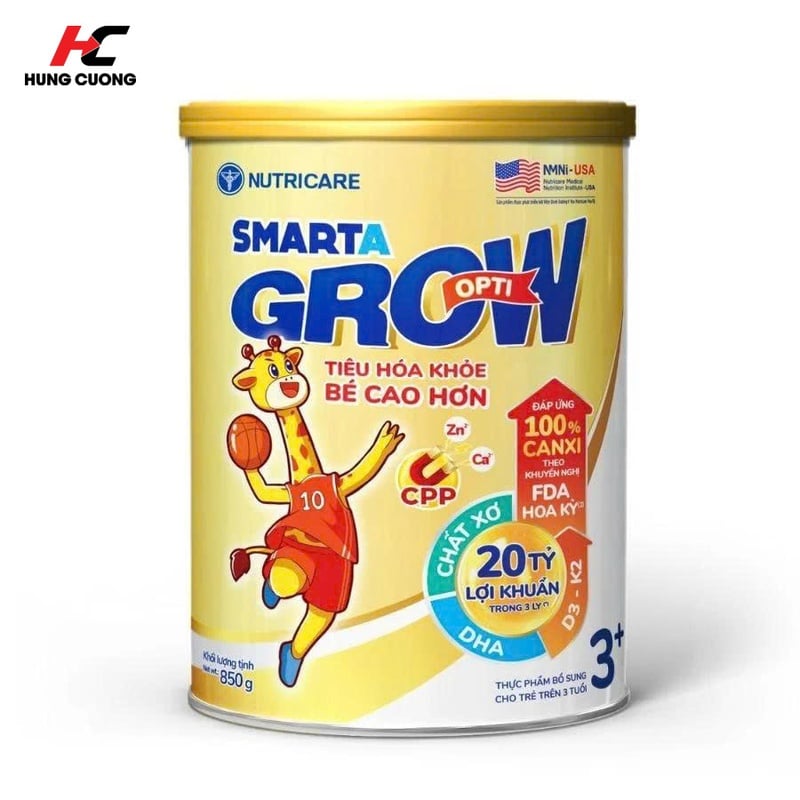 sữa smarta grow opti