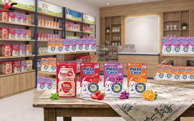 Hùng Cường Company phân phối chính hãng sữa chua uống Nutricare