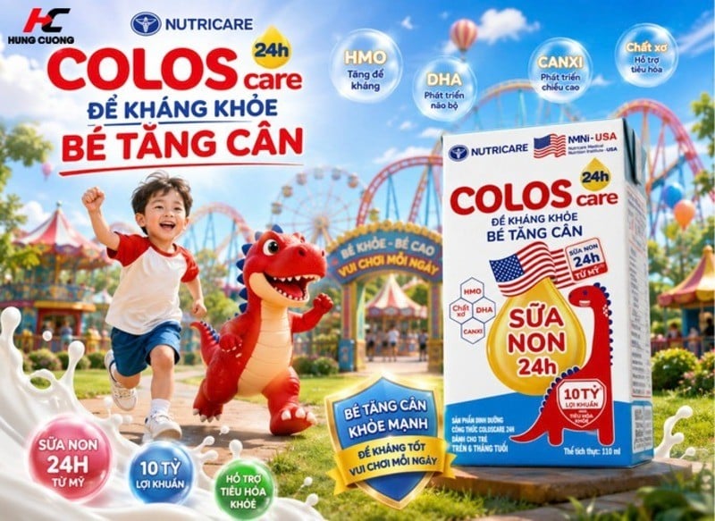 sữa pha sẵn coloscare24h