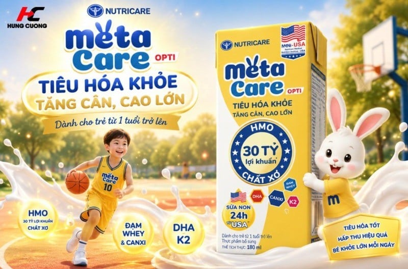 sữa pha sẵn metacare opti