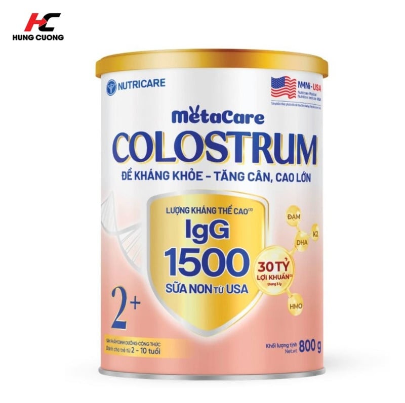 Sữa bột Metacare Colostrum 2+