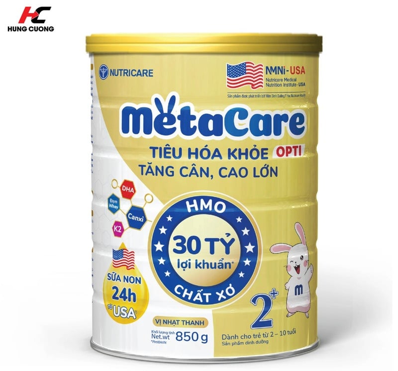 Sữa bột Metacare Opti 2+