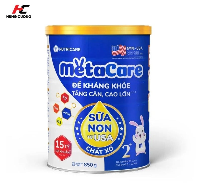 Sữa bột Nutricare Metacare 2