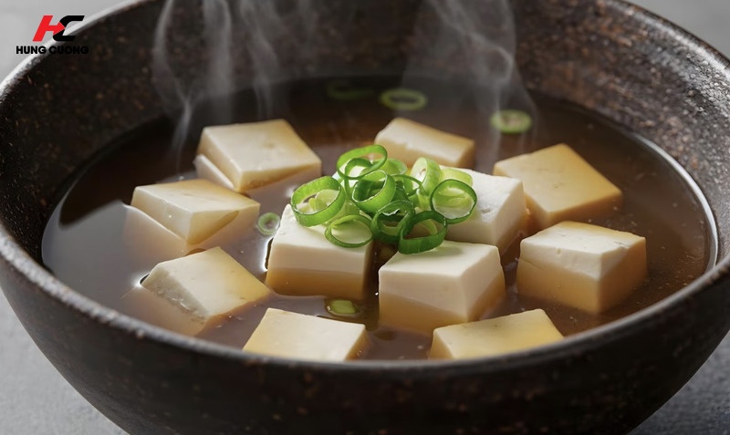 Súp miso và các sản phẩm từ đậu nành lên men