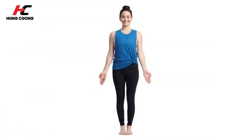Tư thế Trái Núi (Tadasana)