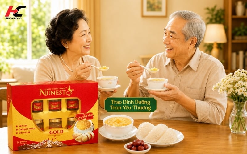 Yến sào dinh dưỡng cao cấp cho người lớn tuổi