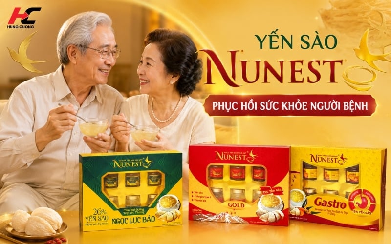Yến sào Nunest cao cấp phục hồi sức khỏe