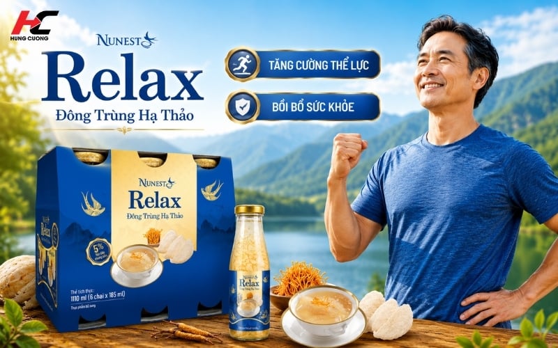 Yến sào Nunest Đông Trùng Hạ Thảo tăng cường thể lực