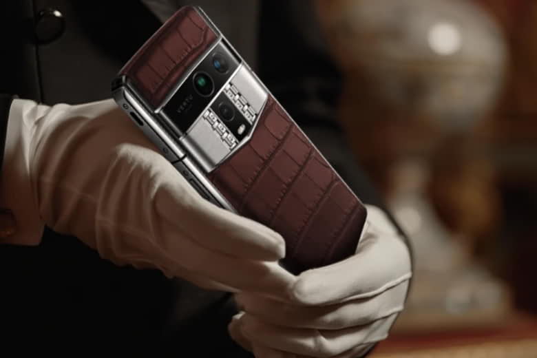 Vertu Agent Q-Black Regular Set-Wine Red Quilted Stitch Pure Wine Red Calf-1TB-HW