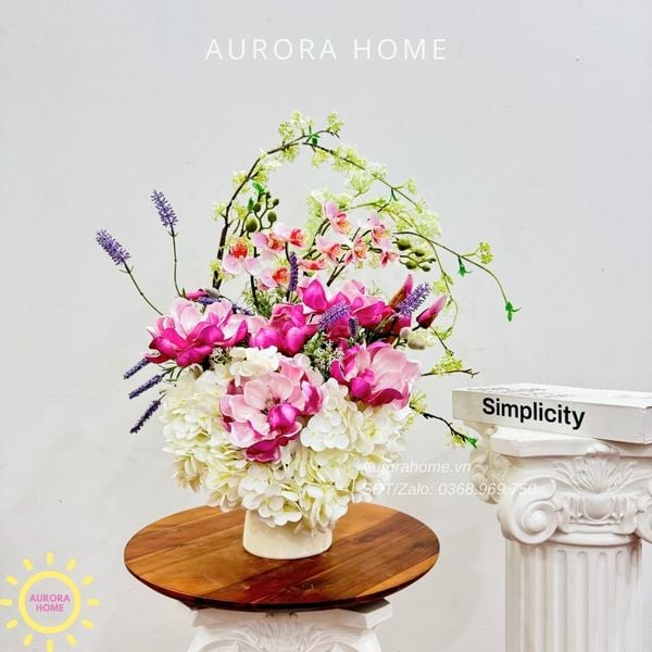 Bình hoa mộc lan cao cấp