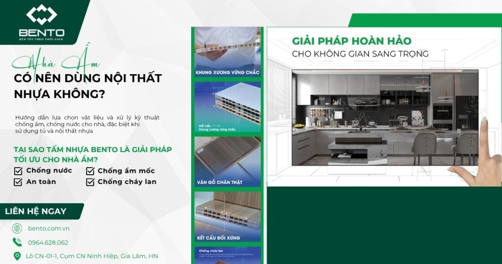 Nhà Ẩm Có Nên Dùng Nội Thất Nhựa Không?