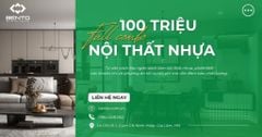 Có 100 Triệu Làm Full Combo Nội Thất Nhựa Được Không?