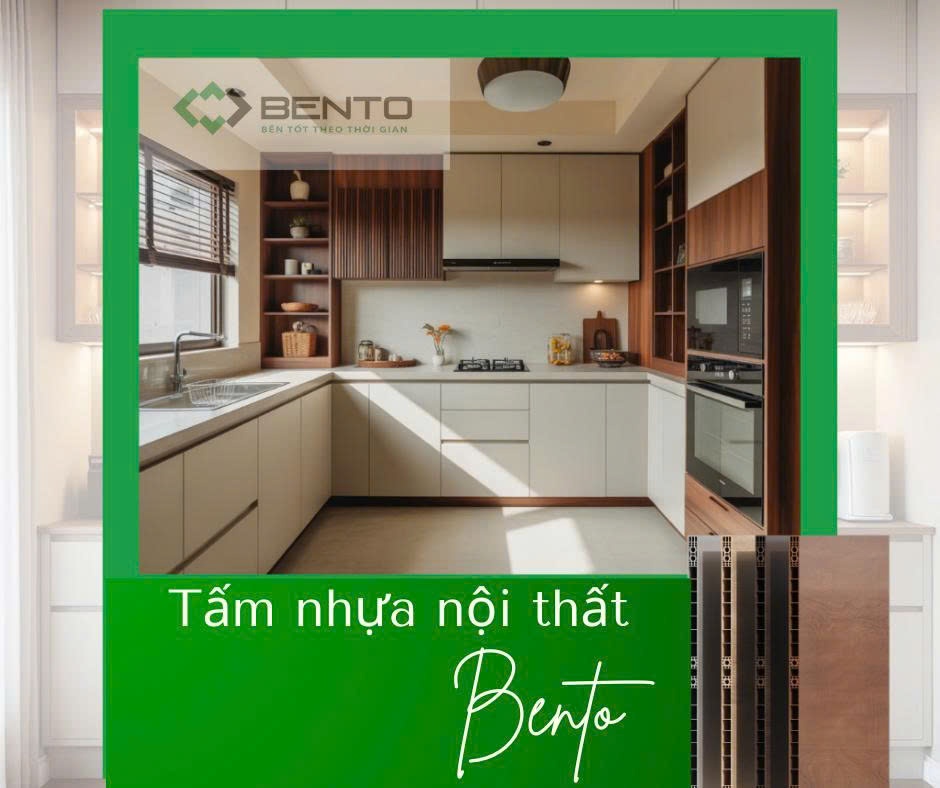Tấm nhựa Bento & Tấm Nhựa Nội Thất 2026 – Giải Pháp Chống Nước Bền Đẹp Cho Nhà Hiện Đại