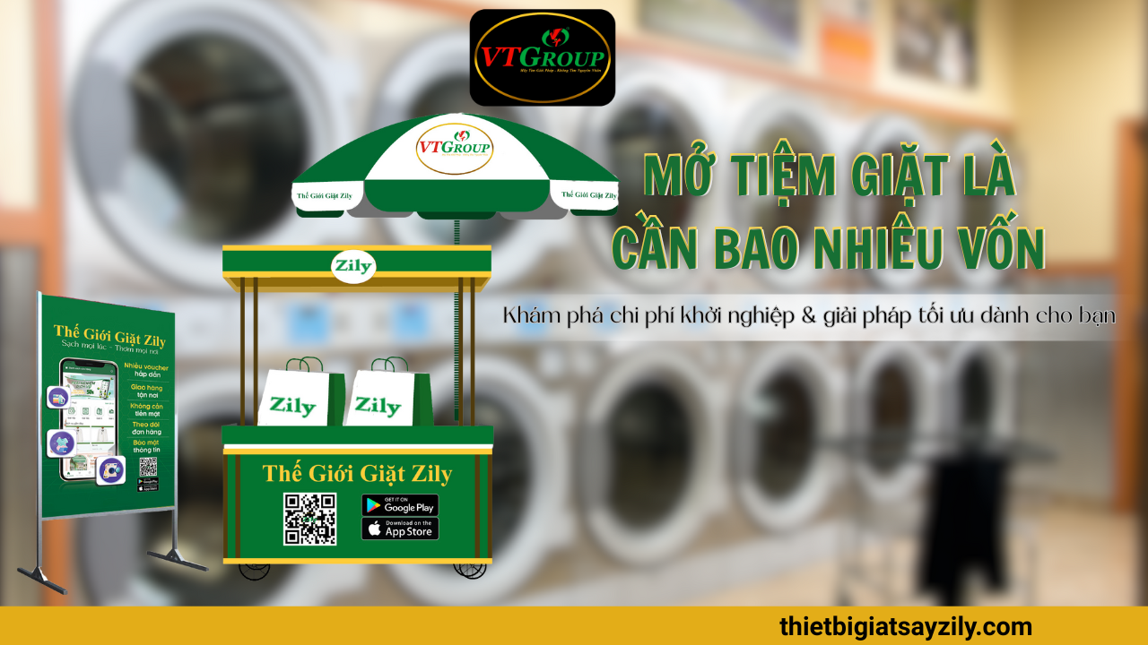 Mở Tiệm Giặt Là Cần Bao Nhiêu Vốn, Chi Tiết Chi Phí Từ A-Z