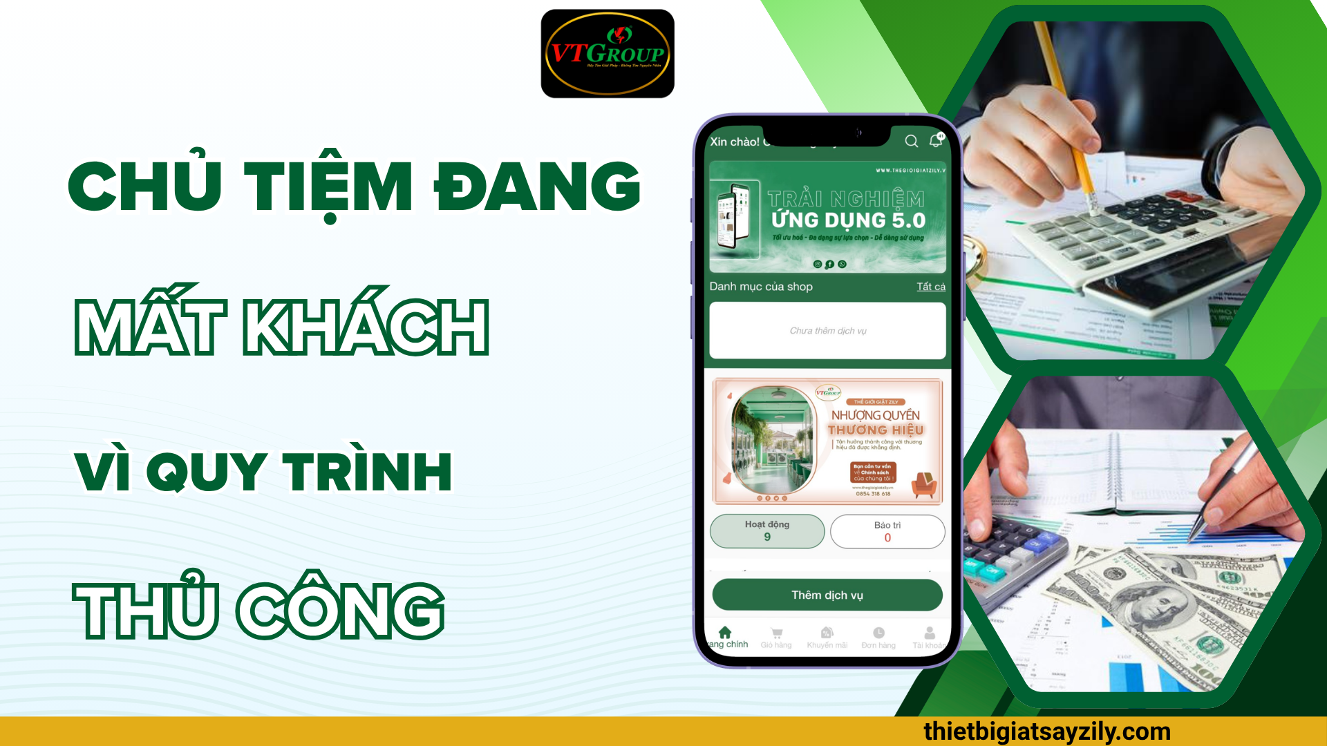 Chủ Tiệm Đang Mất Khách Vì Quy Trình Thủ Công