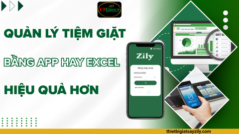 Quản Lý Tiệm Giặt Bằng App Hay Excel Hiệu Quả Hơn?