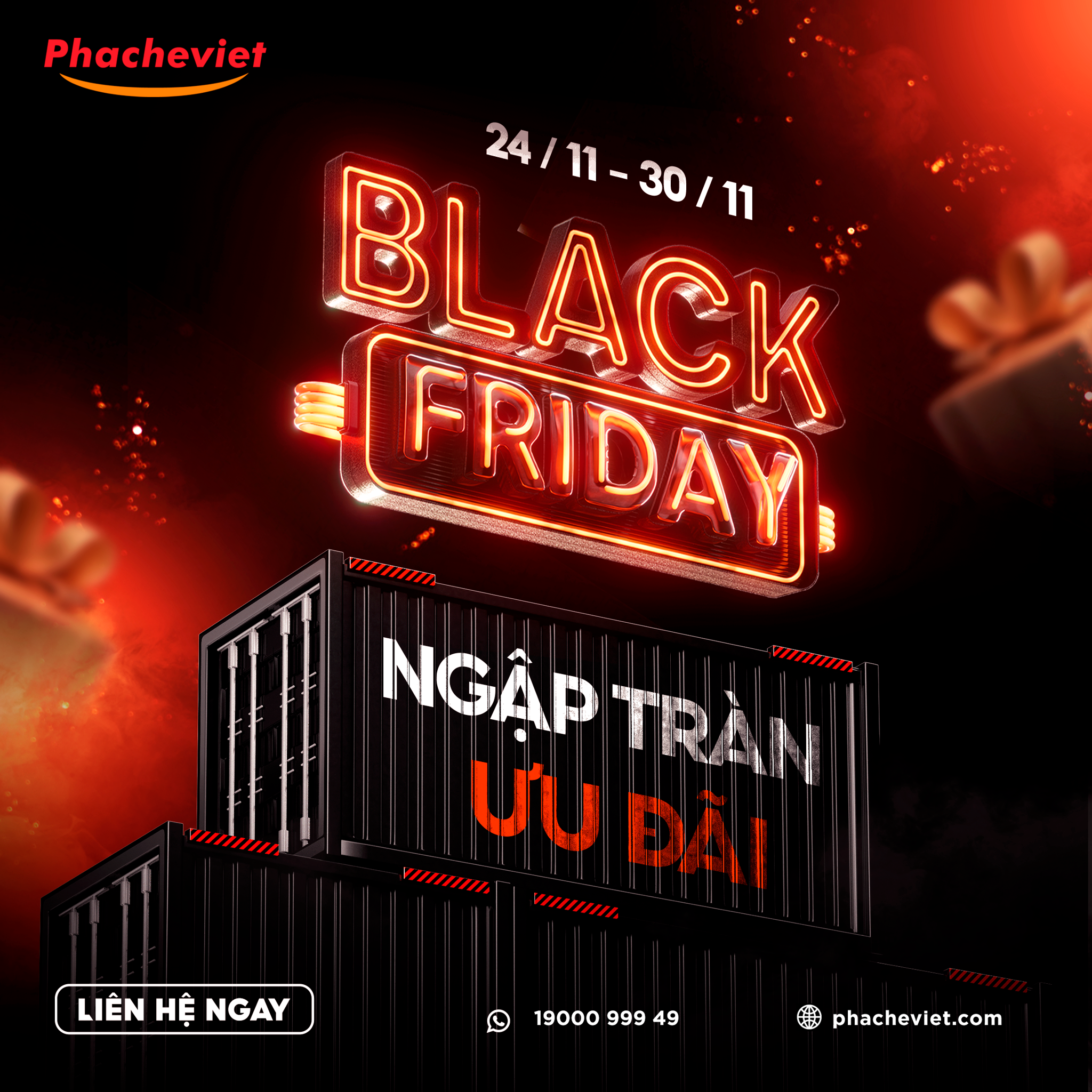 🔥 BLACK FRIDAY BÙNG NỔ – GIÁ SẬP SÀN, ƯU ĐÃI KHÔNG PHANH! 🔥 24/11 – 30/11 – Chỉ 7 ngày duy nhất!
