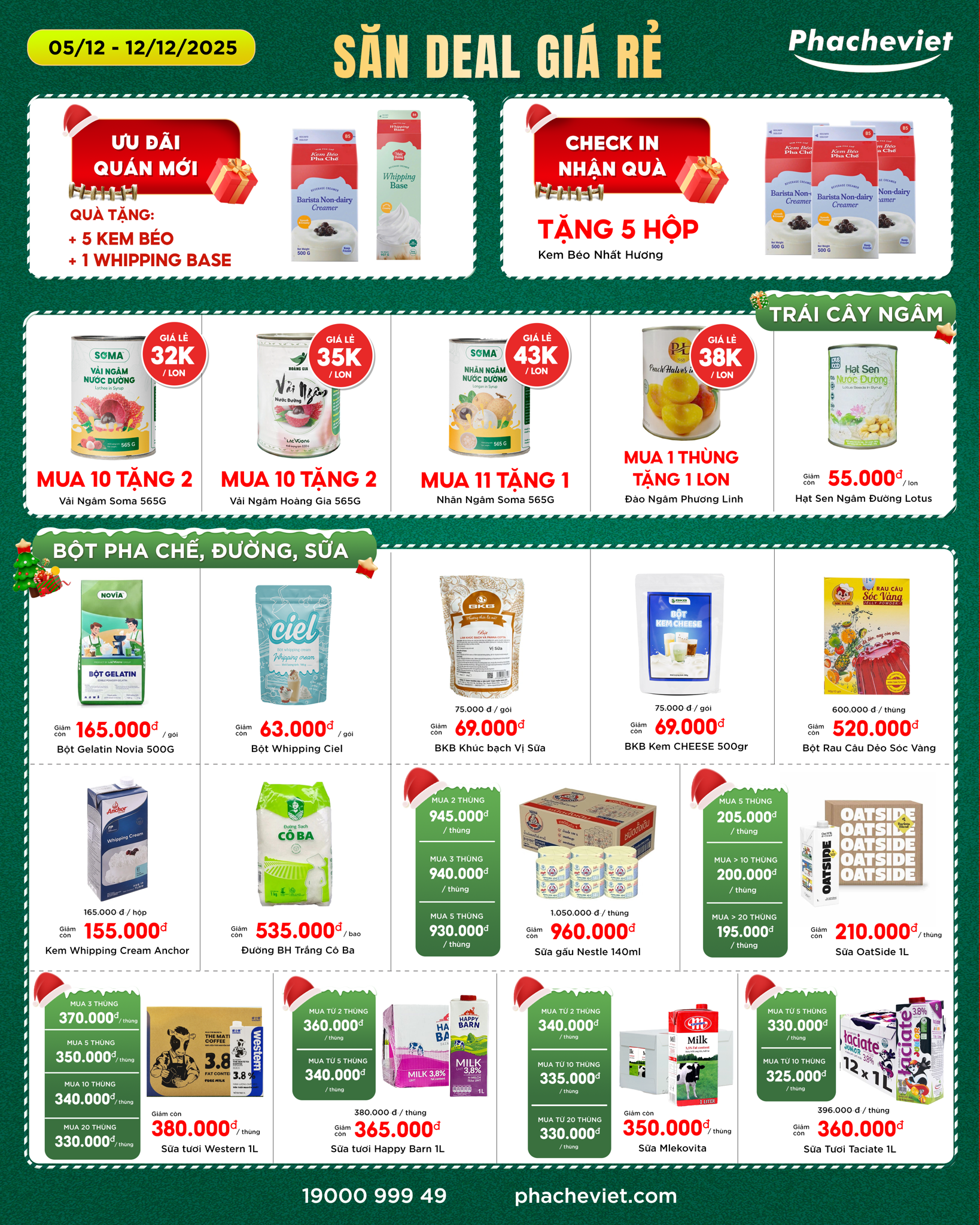 RỘN RÀNG GIÁNG SINH – SĂN DEAL GIÁ RẺ THÁNG 12