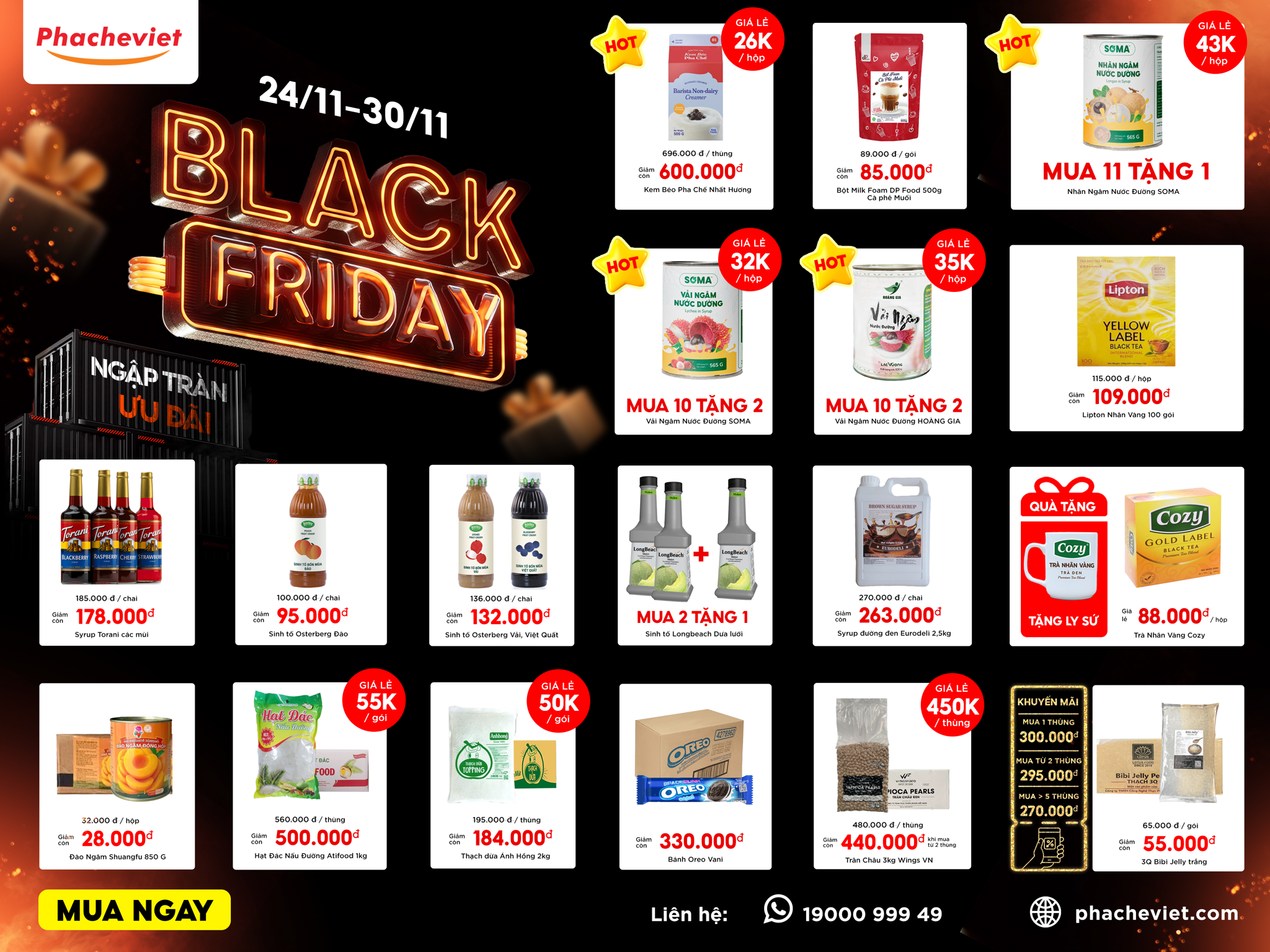 [BLACK FRIDAY] – ĐẠI TIỆC DEAL SỐC CHÍNH THỨC BÙNG NỔ!