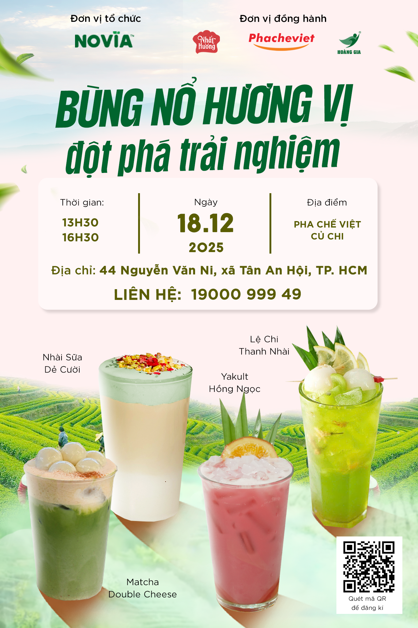 WORKSHOP – “BÙNG NỔ HƯƠNG VỊ – ĐỘT PHÁ TRẢI NGHIỆM”