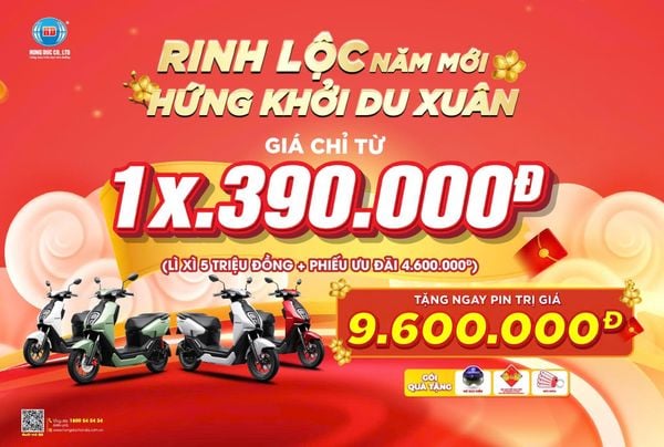 RINH LỘC NĂM MỚI – HỨNG KHỞI DU XUÂN CÙNG XE ĐIỆN ICON- E: CHỈ TỪ 1X.390.000Đ ✨