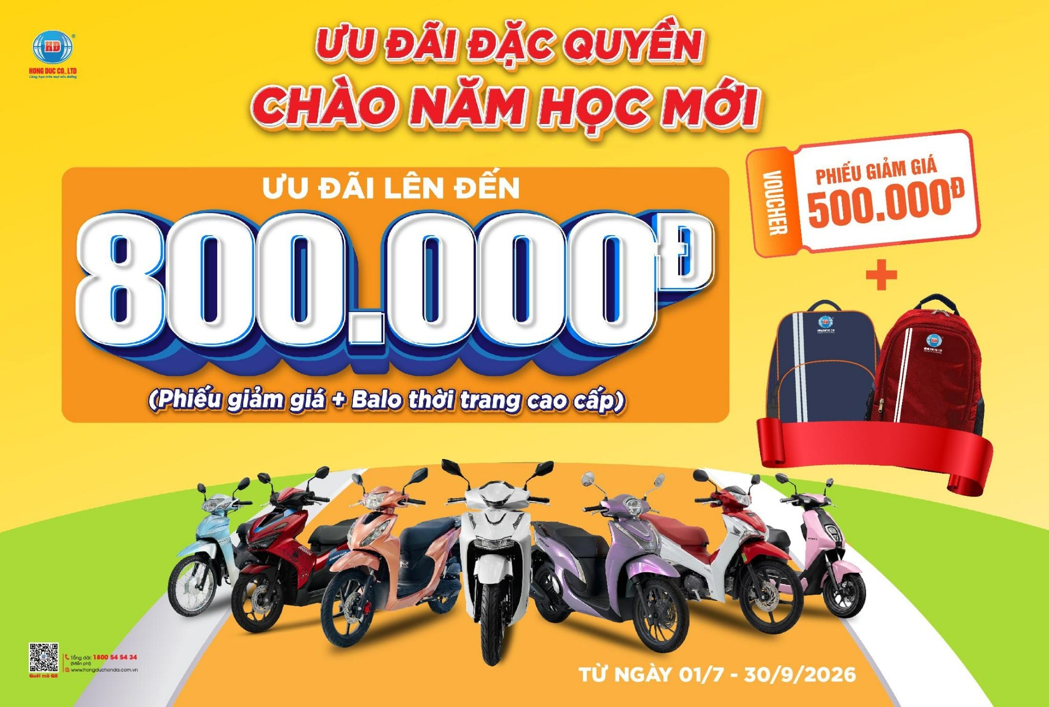 ƯU ĐÃI ĐẶC QUYỀN CHÀO NĂM HỌC MỚI