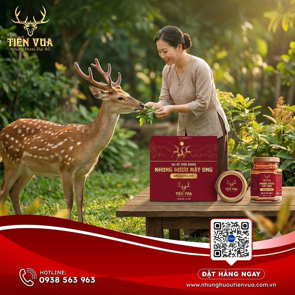 [TIPS 4] BÀI THUỐC NHUNG HƯƠU CHỮA BỆNH TRONG ĐÔNG Y🦌💪
