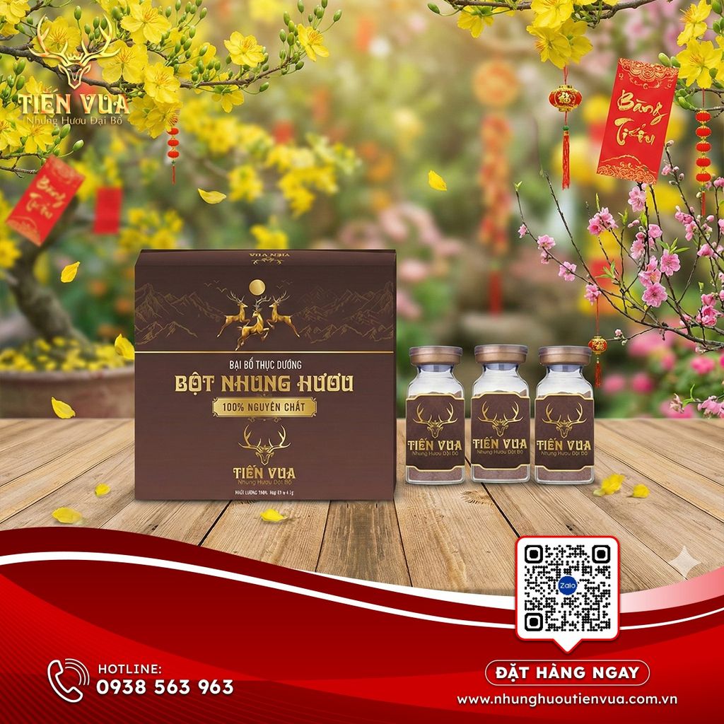 NHUNG HƯƠU ĐẠI BỔ: VÌ SAO BỘT NHUNG HƯƠU LÀ LỰA CHỌN TỐI ƯU CHO BẠN❓❓