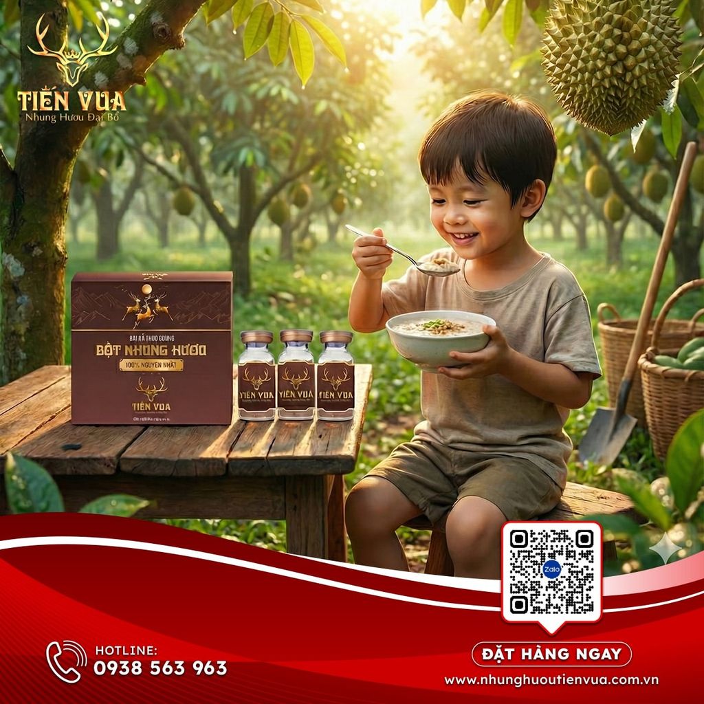BỘT NHUNG HƯƠU: GIẢI PHÁP ĐƠN GIẢN ĐỂ TẬN HƯỞNG GIÁ TRỊ TỪ NHUNG HƯƠU