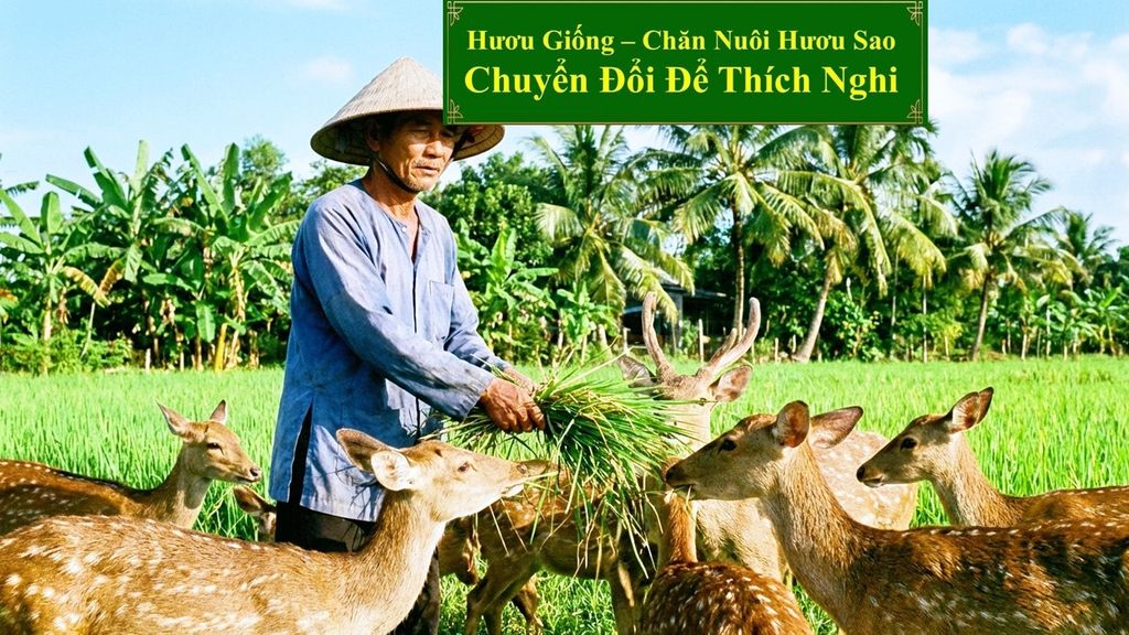 HƯƠU GIỐNG - CHĂN NUÔI HƯƠU SAO CHUYỂN ĐỔI ĐỂ THÍCH NGHI