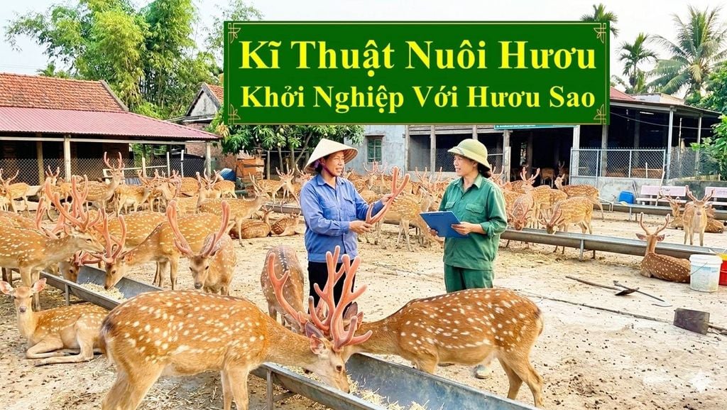 KĨ THUẬT NUÔI HƯƠU - KHỞI NGHIỆP VỚI HƯƠU SAO