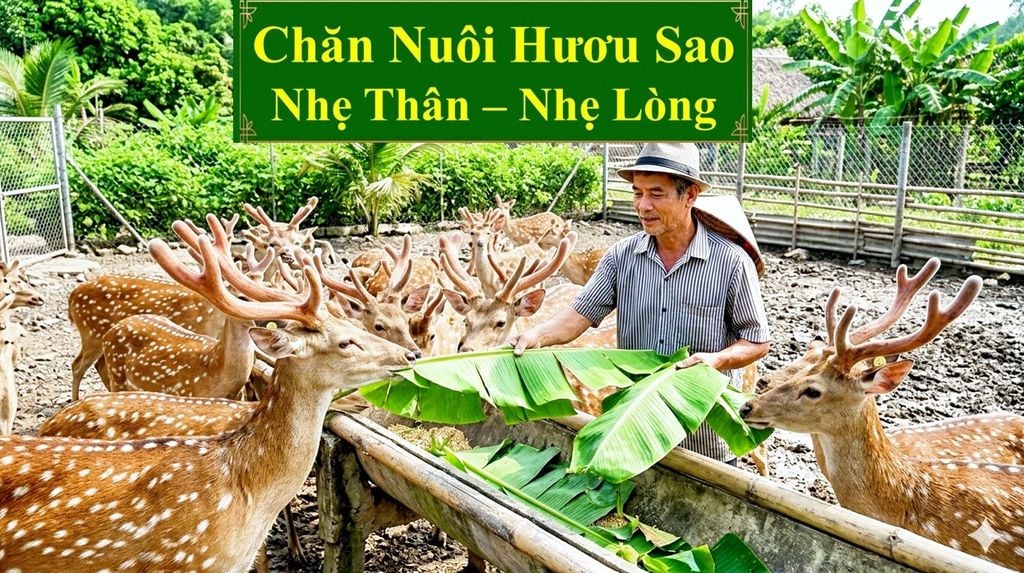 CHĂN NUÔI HƯƠU SAO - NHẸ THÂN, NHẸ LÒNG