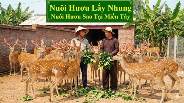 NUÔI HƯƠU LẤY NHUNG - NUÔI HƯƠU SAO TẠI MIỀN TÂY