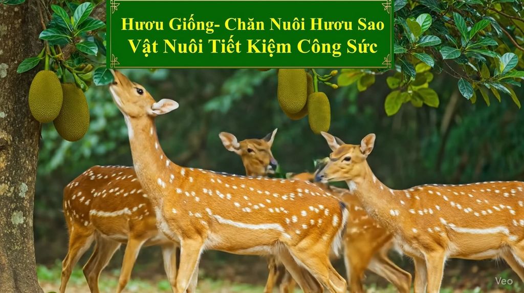 HƯƠU GIỐNG - CHĂN NUÔI HƯƠU SAO VẬT NUÔI TIẾT KIỆM CÔNG SỨC