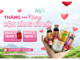 🌸 THÁNG CỦA NÀNG – RỘN RÀNG ƯU ĐÃI, NHẬN QUÀ YÊU THƯƠNG 🌸