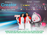 Không Gian Kết Nối Mật Táo Đỏ Tâm An Cùng KOLs/ KOCs Tại TikTok Shop Creator Bootcamp: Mega Sales 2025