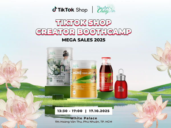 Lên Lịch Ngay - Cùng Mật Táo Đỏ Tâm An Bùng Nổ Tại TikTok Shop Creator Bootcamp: Mega Sales 2025