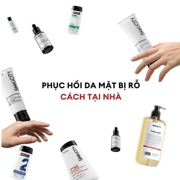 Cách phục hồi da mặt bị rỗ tại nhà