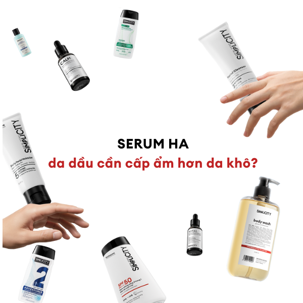 99ok3 HA là gì? Tại sao da dầu mụn lại cần cấp nước hơn cả da khô?