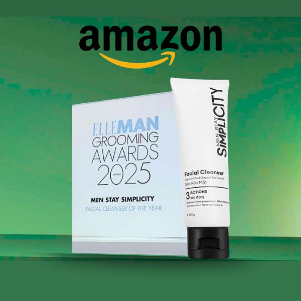 CHINH PHỤC AMAZON - ĐẠT CHUẨN FDA: MEN STAY SIMPLICITY KHẲNG ĐỊNH VỊ THẾ THƯƠNG HIỆU VIỆT TRÊN TRƯỜNG QUỐC TẾ