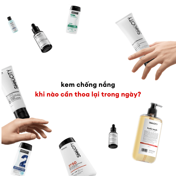 Khi nào thì cần thoa lại kem chống nắng trong ngày?