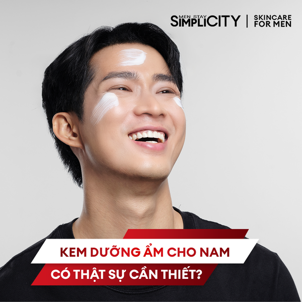Kem dưỡng ẩm cho nam có thật sự cần thiết?
