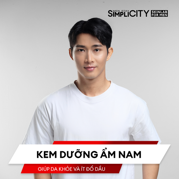 Kem dưỡng ẩm nam giúp da khỏe và ít đổ dầu