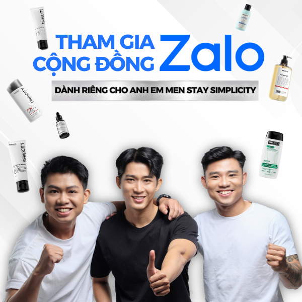 Gia Nhập Group Zalo Men Stay Simplicity: Săn Deal Nội Bộ & Quà Tặng Độc Quyền!