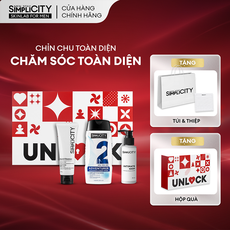 Set quà tặng bạn trai valentine CHỈN CHU TOÀN DIỆN