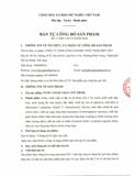 HSTCB - NƯỚC CHẤM CHAY CỐT THƠM