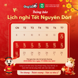 THÔNG BÁO LỊCH NGHỈ TẾT XUÂN BÍNH NGỌ 2026